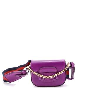 Gucci Horsebit Shoulder Bag Leather #186373G11B